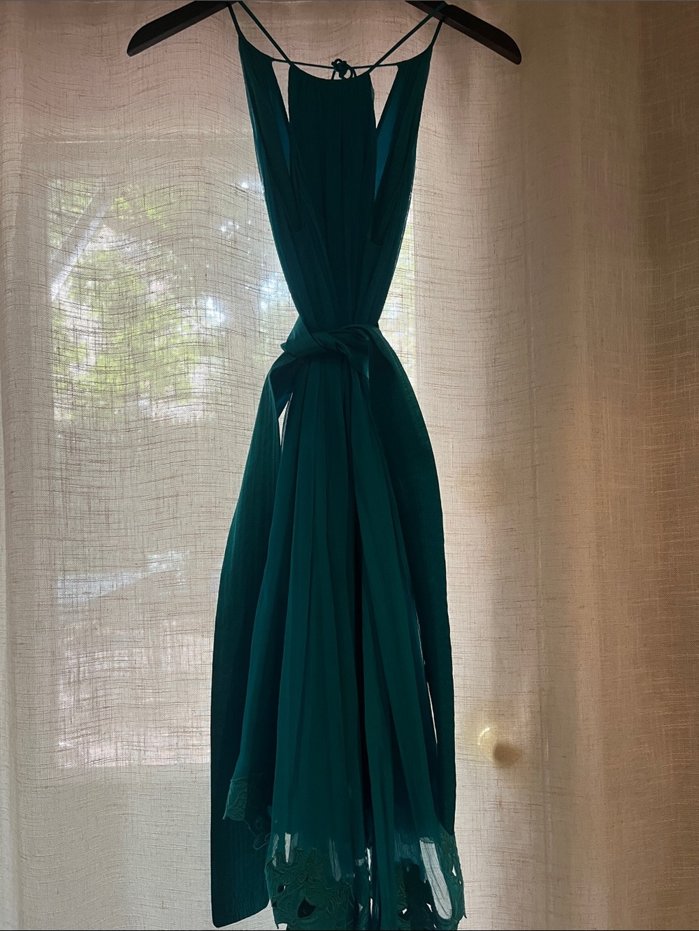 Catherine Malandrino Teal Green Mini Dress